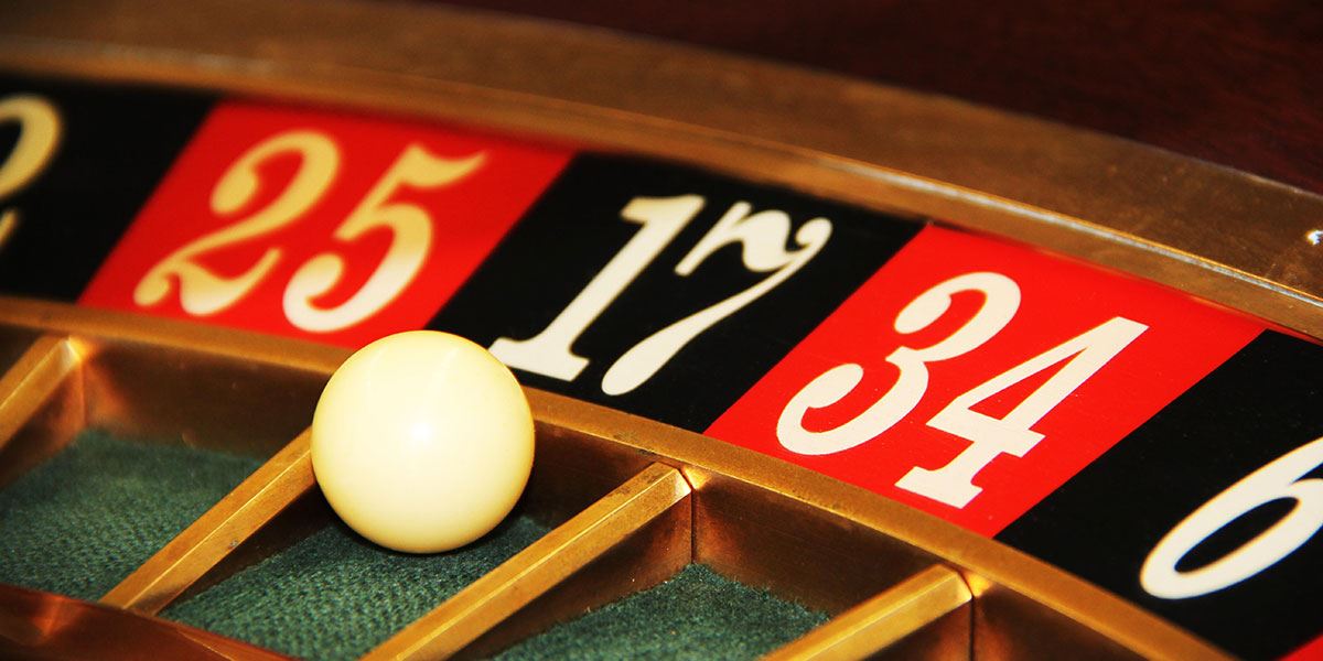 Roulette table