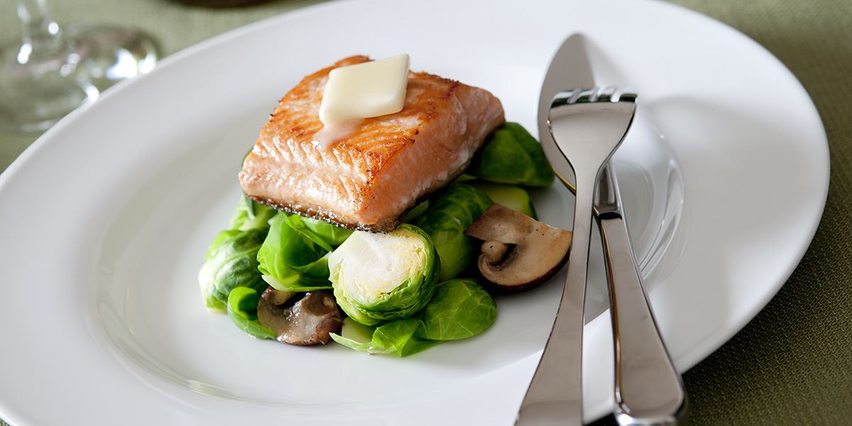 Salmon dish