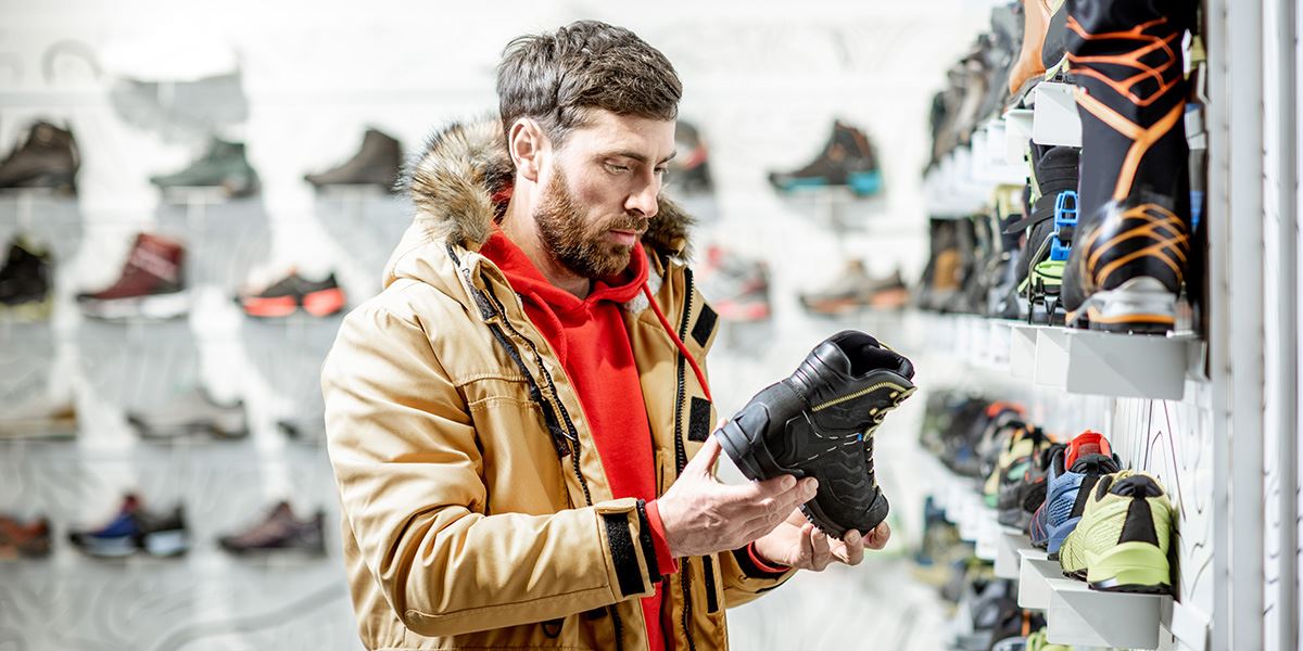 Outdoor shoe shop